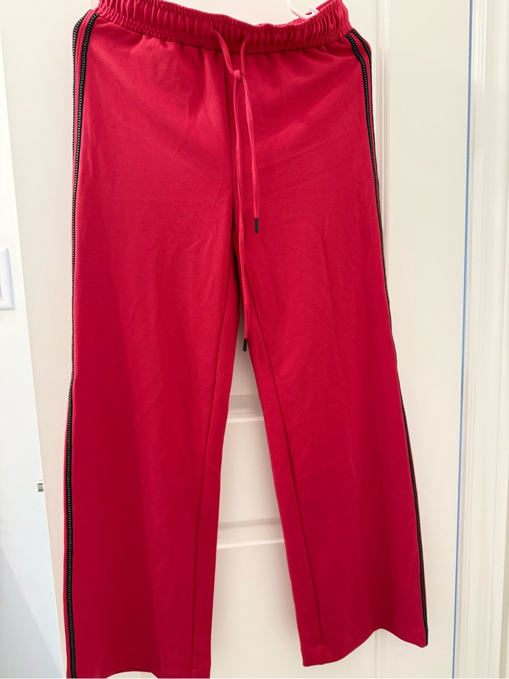 Hot pink Drawstring Track Pants
